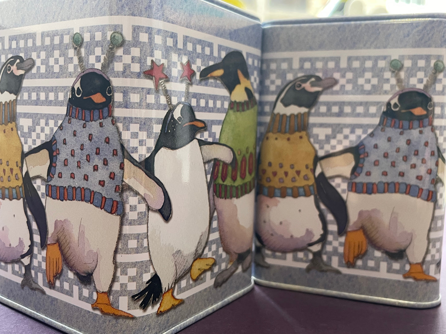 Penguins in Jumpers Money Box