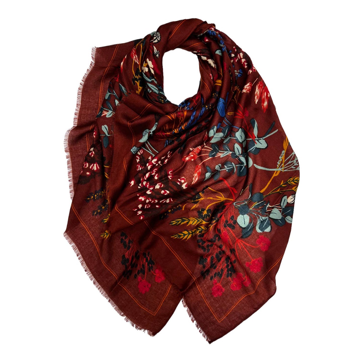 Flower Bouquet Scarf