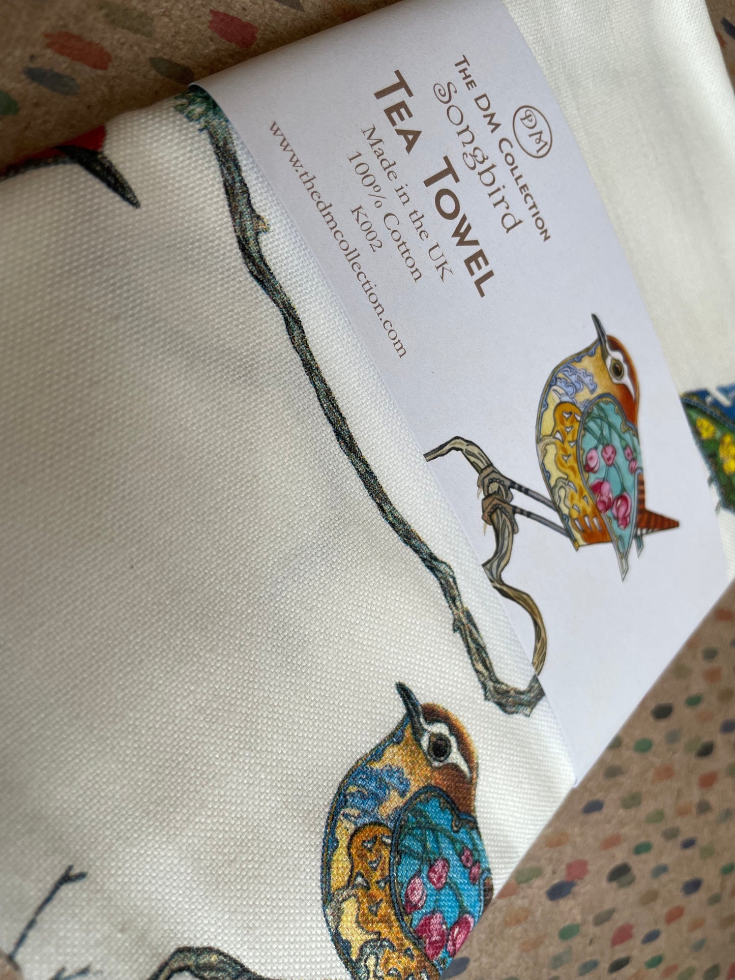 Songbird Tea Towel
