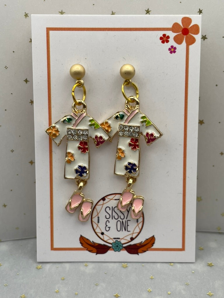 Kimono Earrings