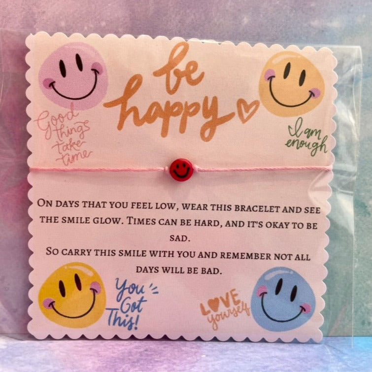 Be Happy - Wish Bracelet