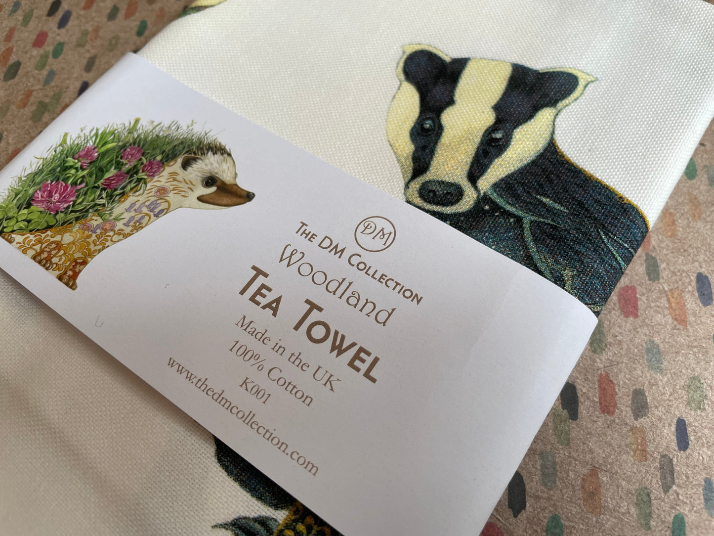 Woodland Tea Towel