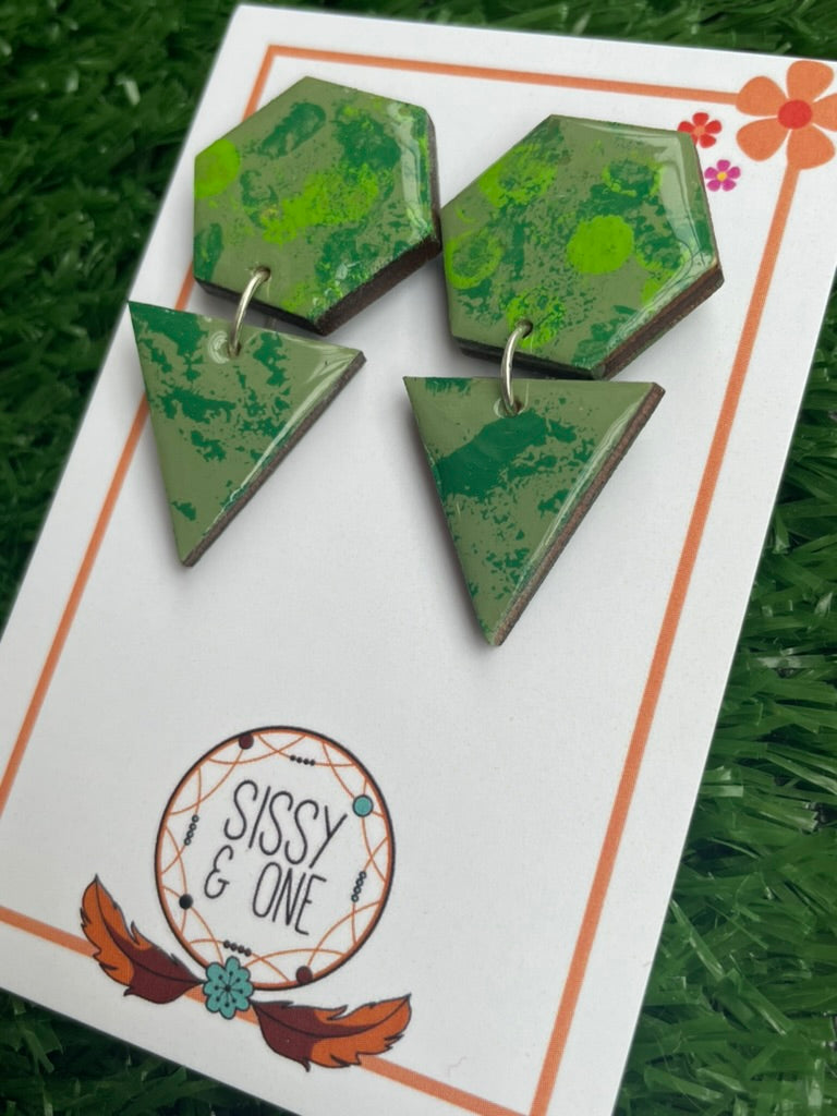 WEBSTER Collection - Going Green Earrings