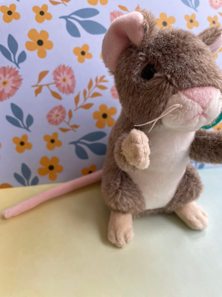 Mini Mouse Toy Plush Soft Baby Safe - 12cm