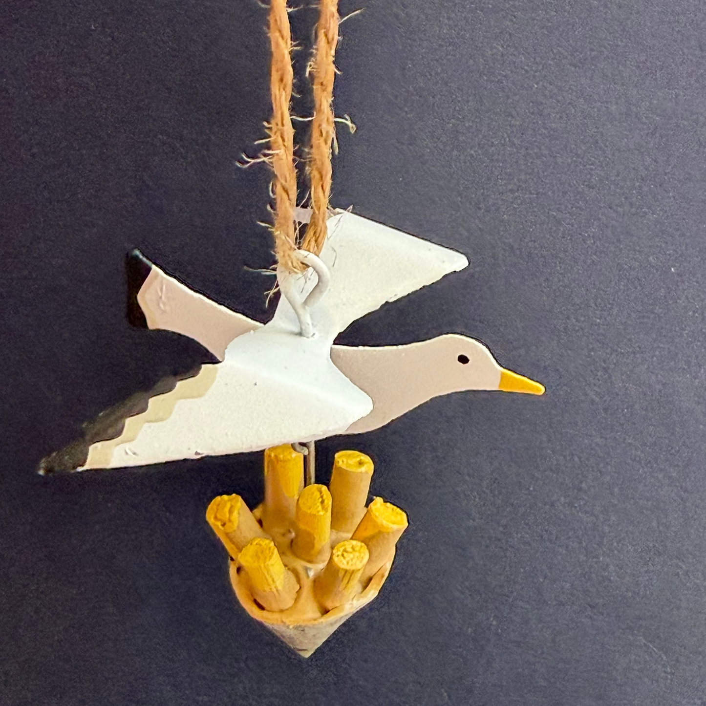 Seagull Stealing Chips Dec
