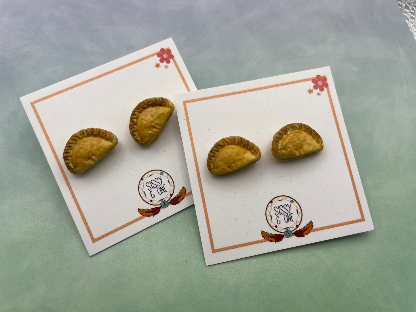 Cornish Pasty Earrings