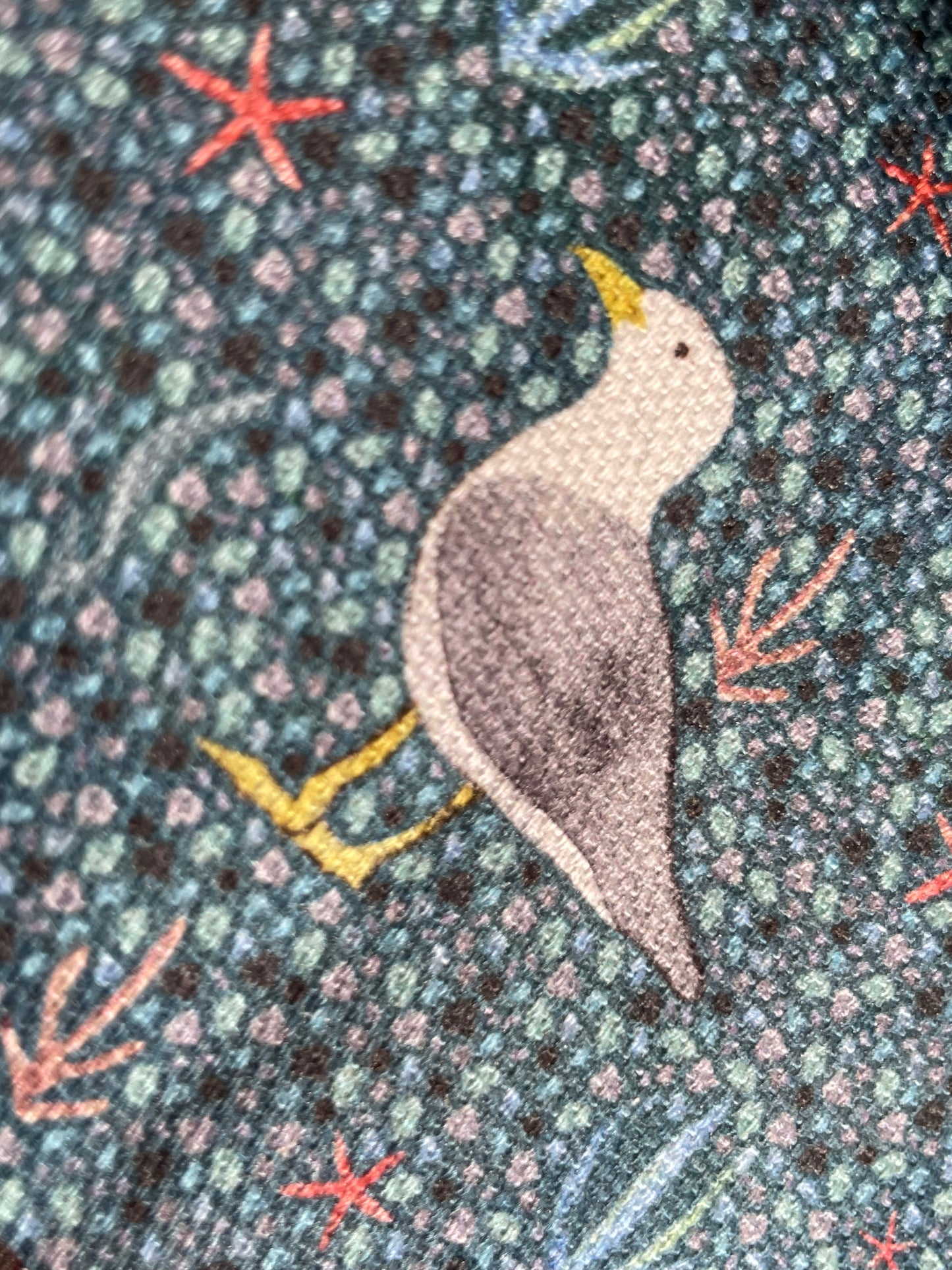 Coastal tea towel