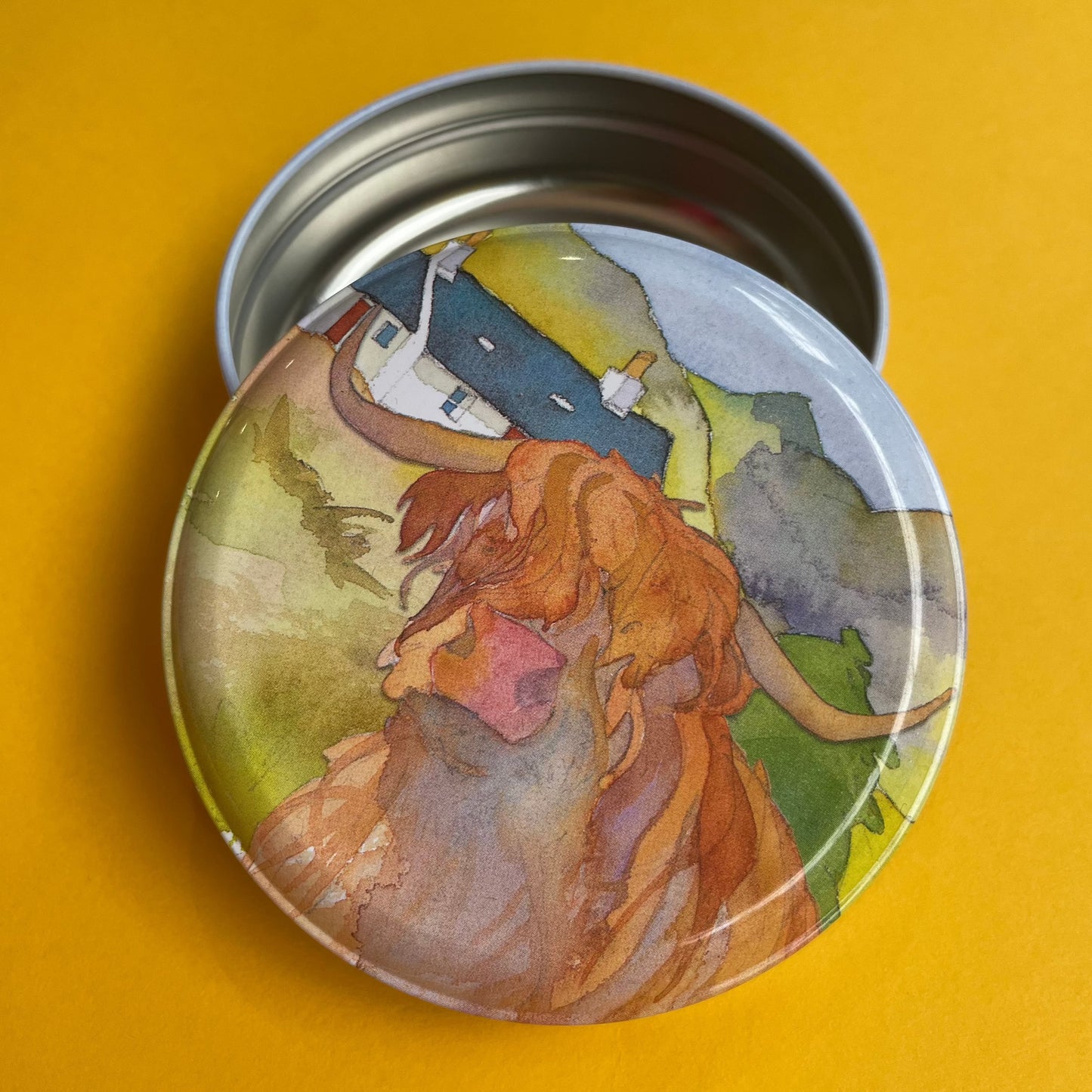 Highland Cow (Coo!) Tin