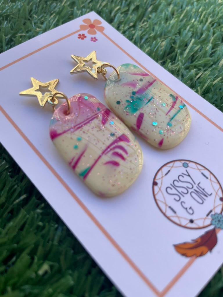Fairy Burst Sparkle - Earrings
