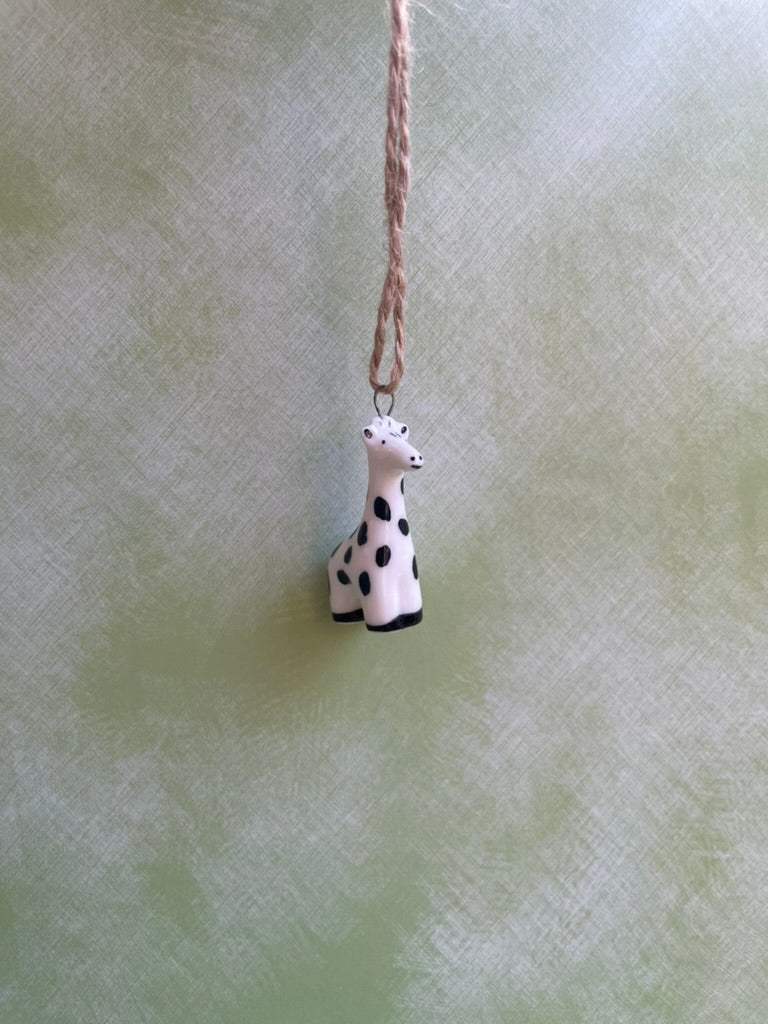 Tiny Giraffe - Hanging Decoration