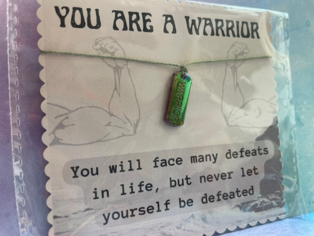 You Are A Warrior - Wish Bracelet