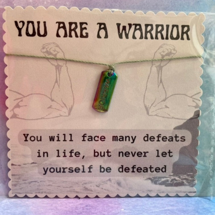 You Are A Warrior - Wish Bracelet
