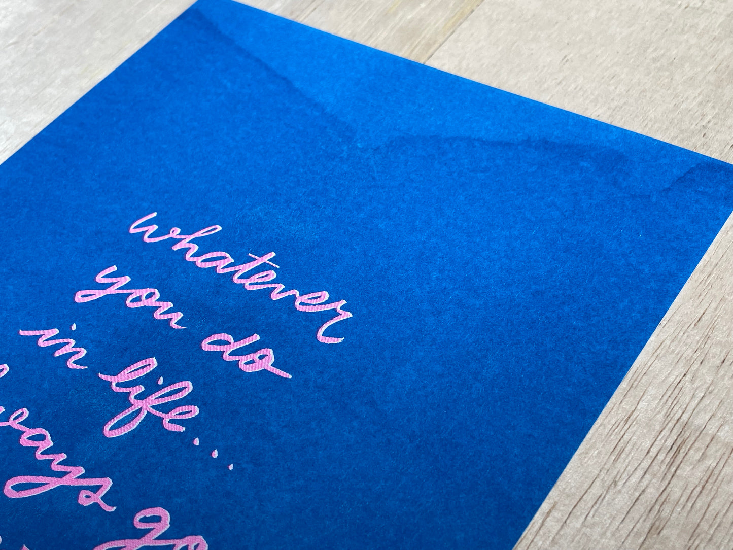 Extra Mile Print