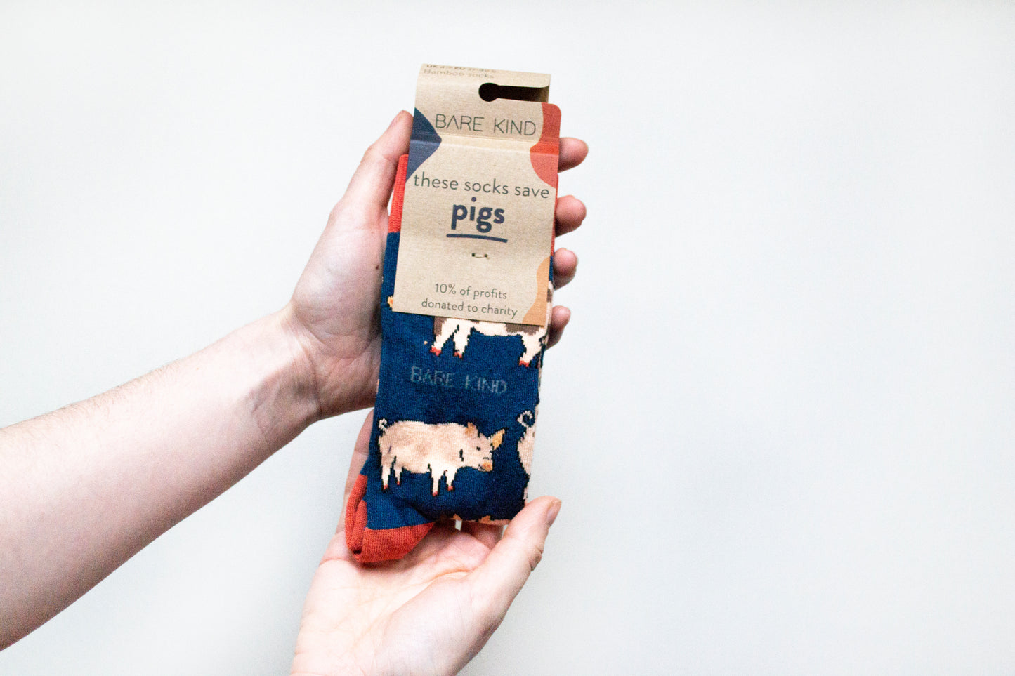 Bamboo Socks - Pigs