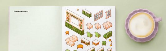 Cute 'N' Cozy Sticker Therapy