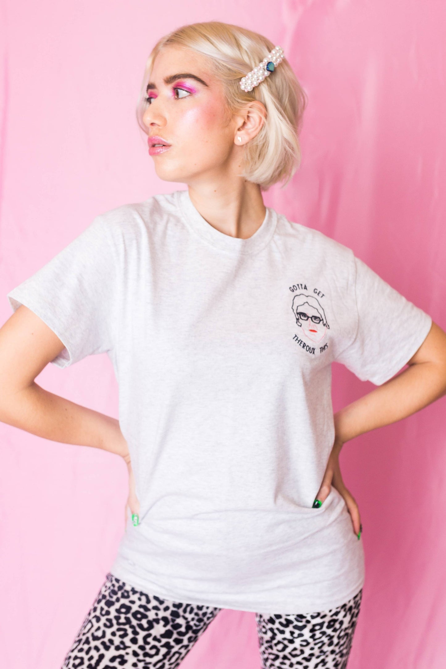 Gotta Get Theroux This Embroidered T-Shirt