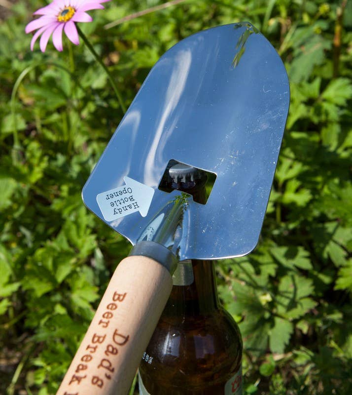 Bottle Opener Trowel - Dads Beer Break