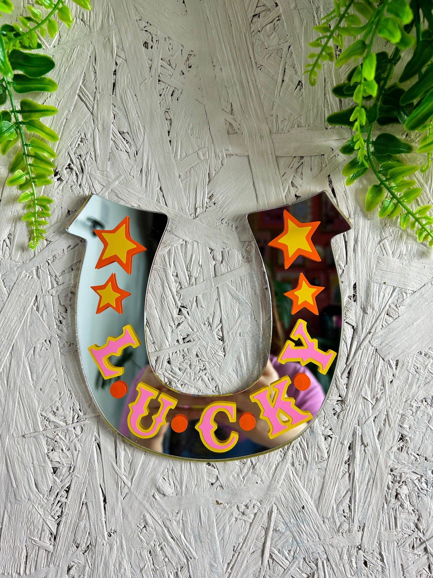 Lucky Horseshoe Mini Mirror