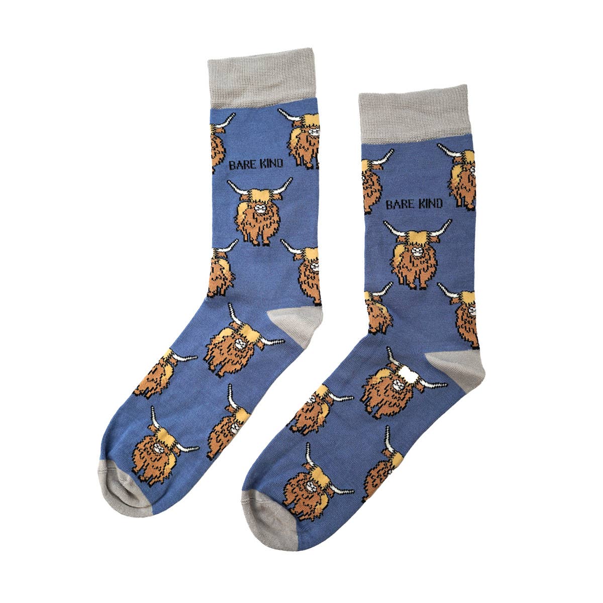 Bamboo Socks - Highland Cows