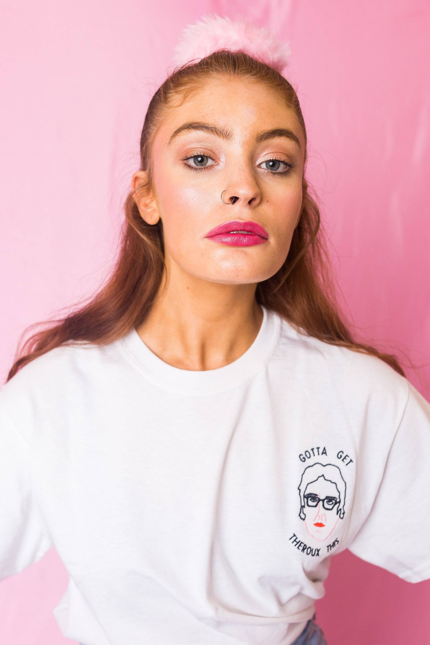 Gotta Get Theroux This Embroidered T-Shirt