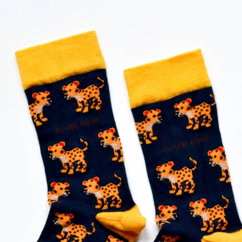 Bamboo Socks - Leopard