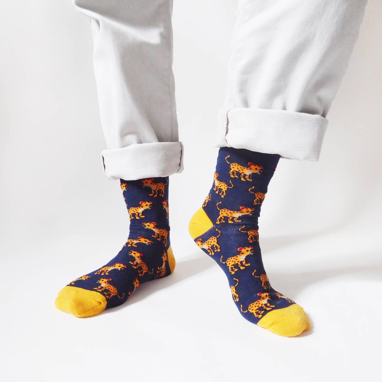 Bamboo Socks - Leopard