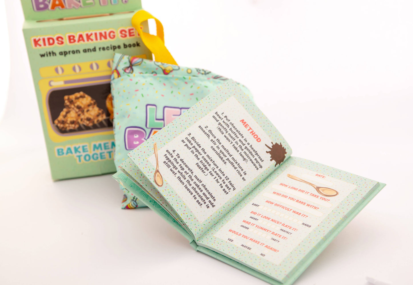 Let's Bake It! Kids Baking Set - Cooking Gifts for Kids