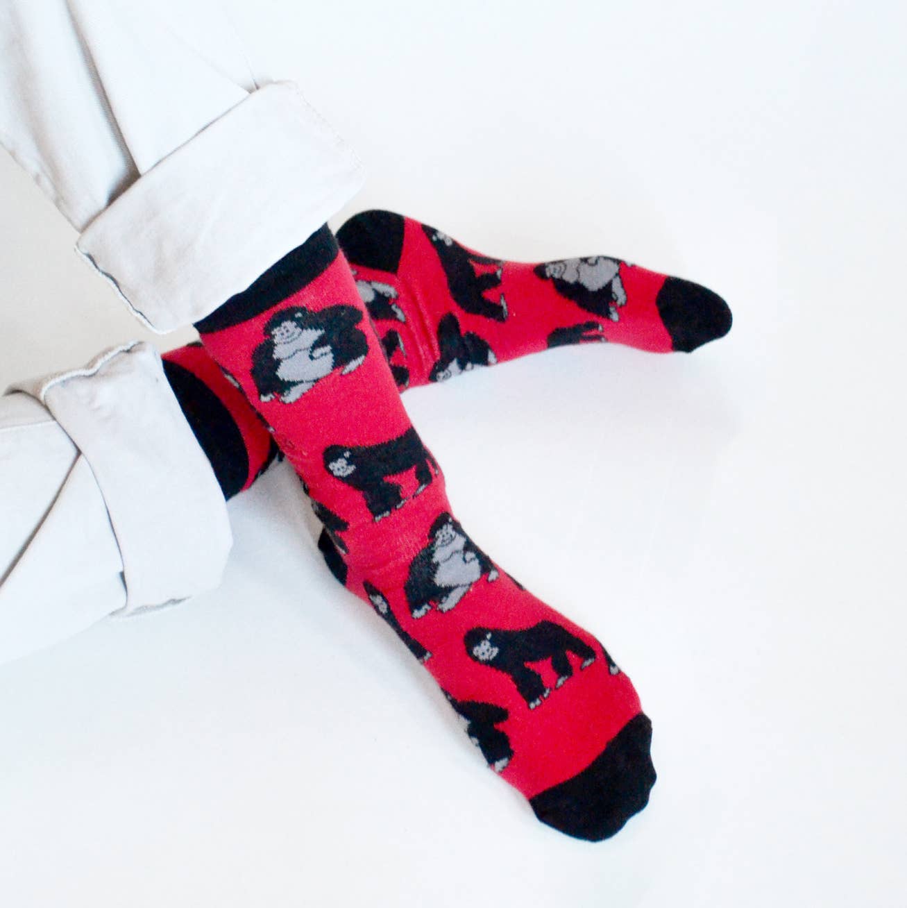 Bamboo Socks - Gorilla