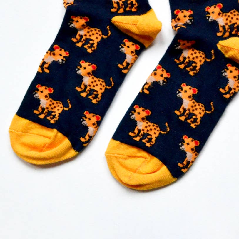 Bamboo Socks - Leopard