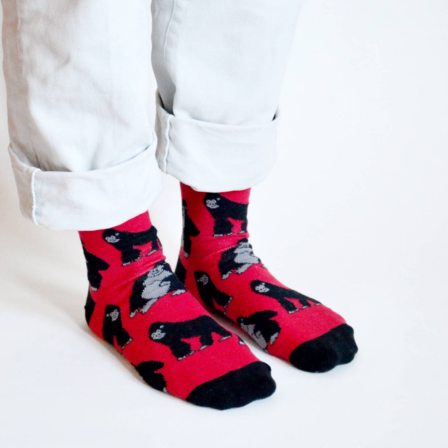 Bamboo Socks - Gorilla