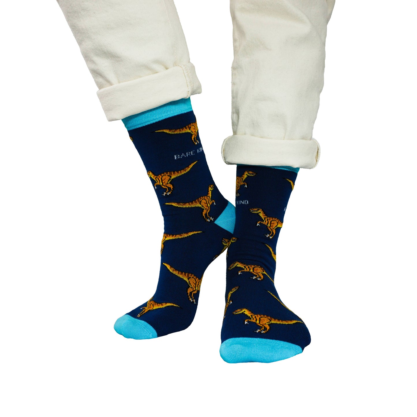 Bamboo Socks - Velociraptors