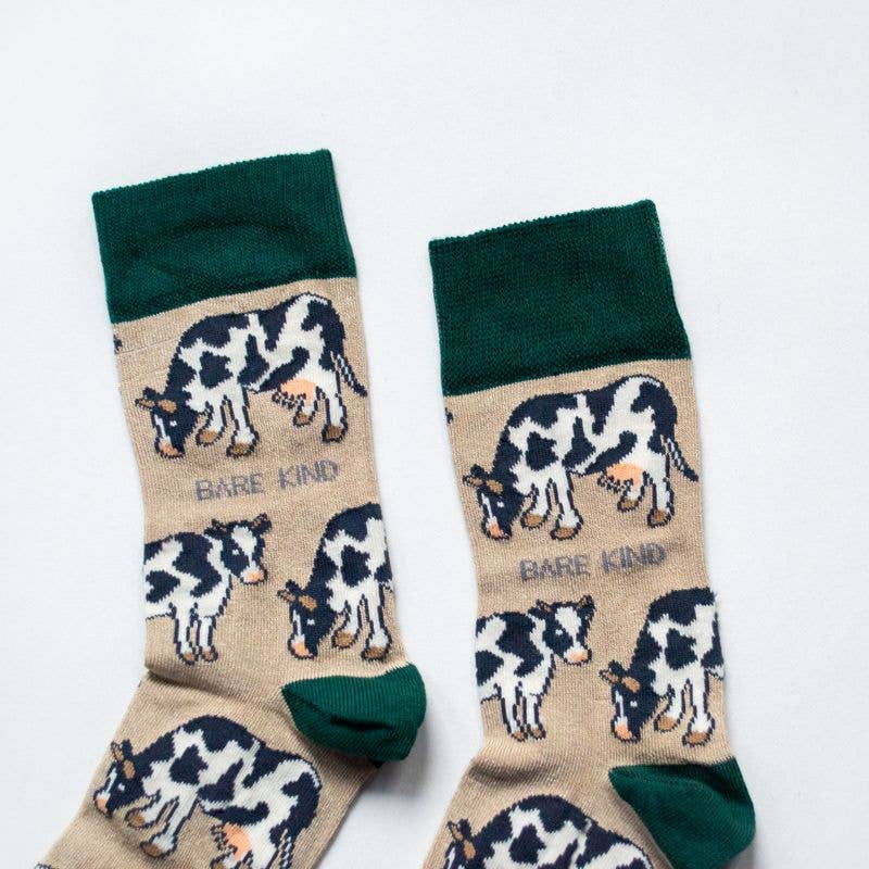 Bamboo Socks - Cow