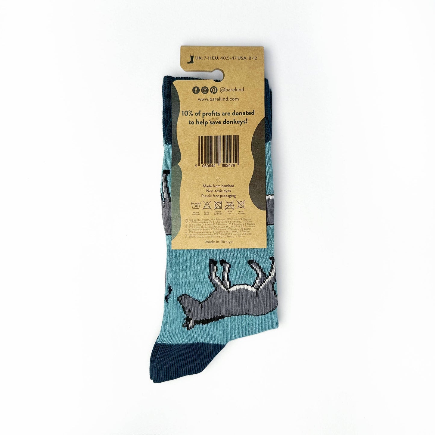 Bamboo Socks - Donkeys