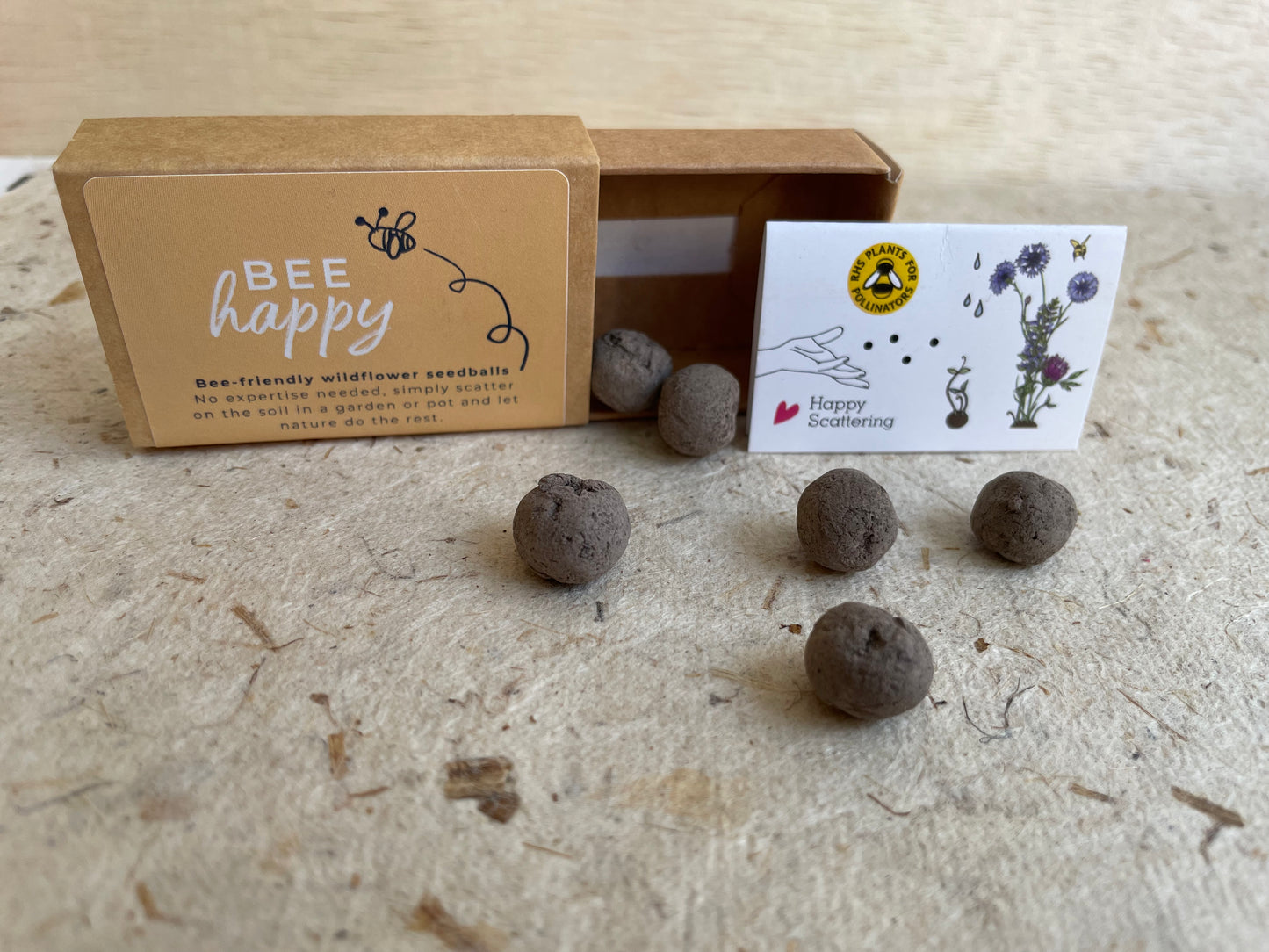 Bee Happy Wildflower Seed Balls