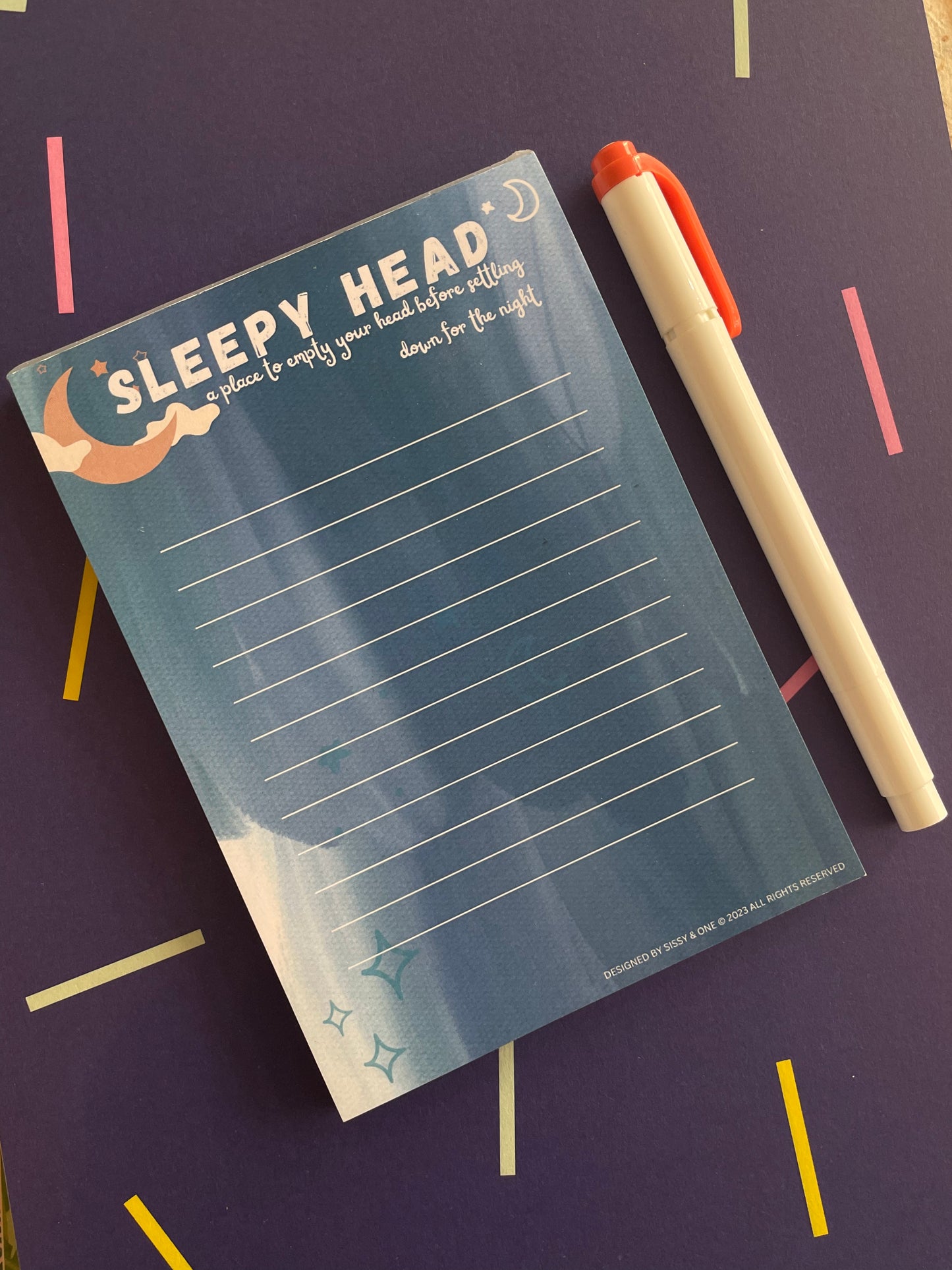 Sleepy Head - Notepad