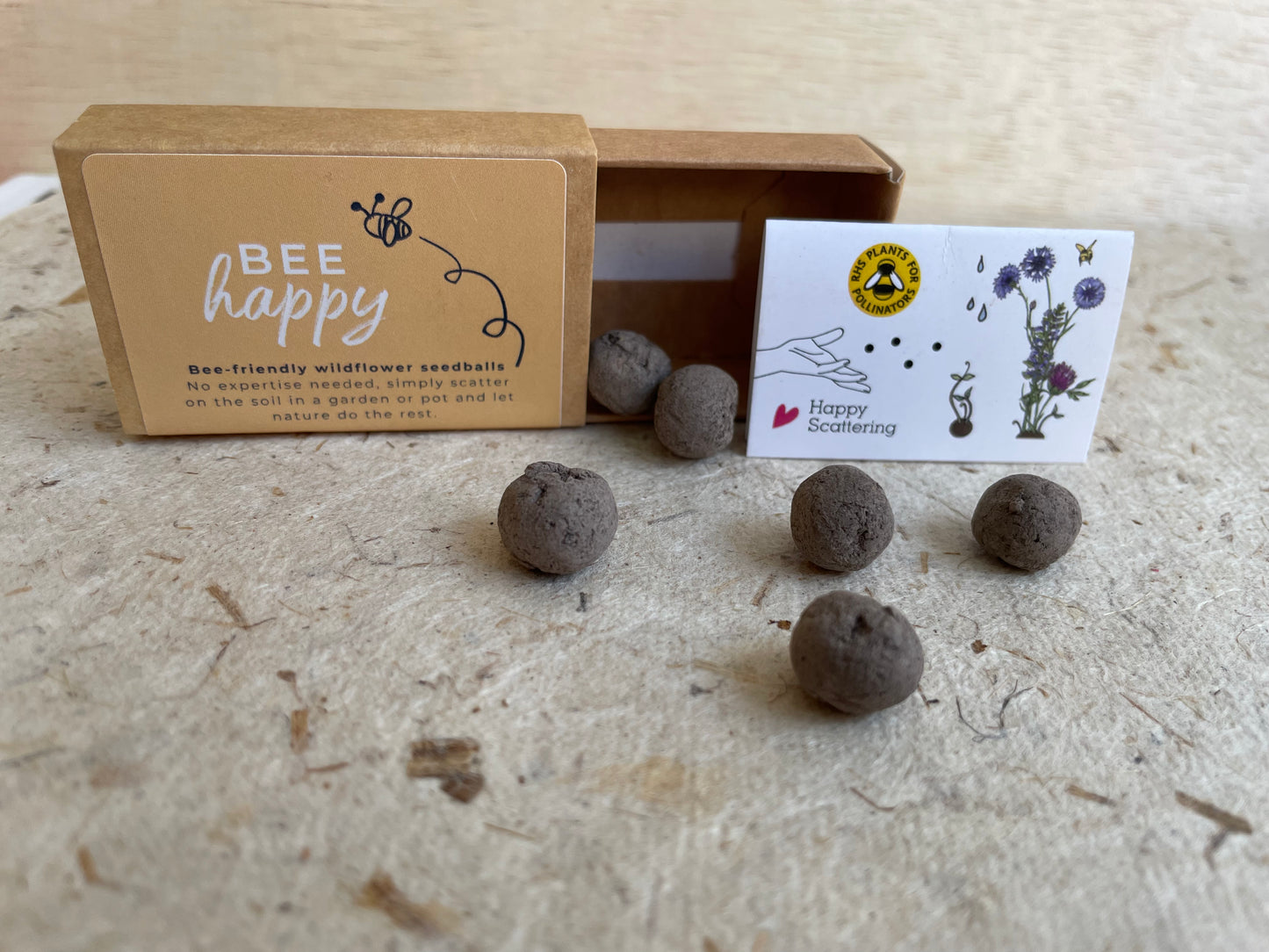 Bee Happy Wildflower Seed Balls