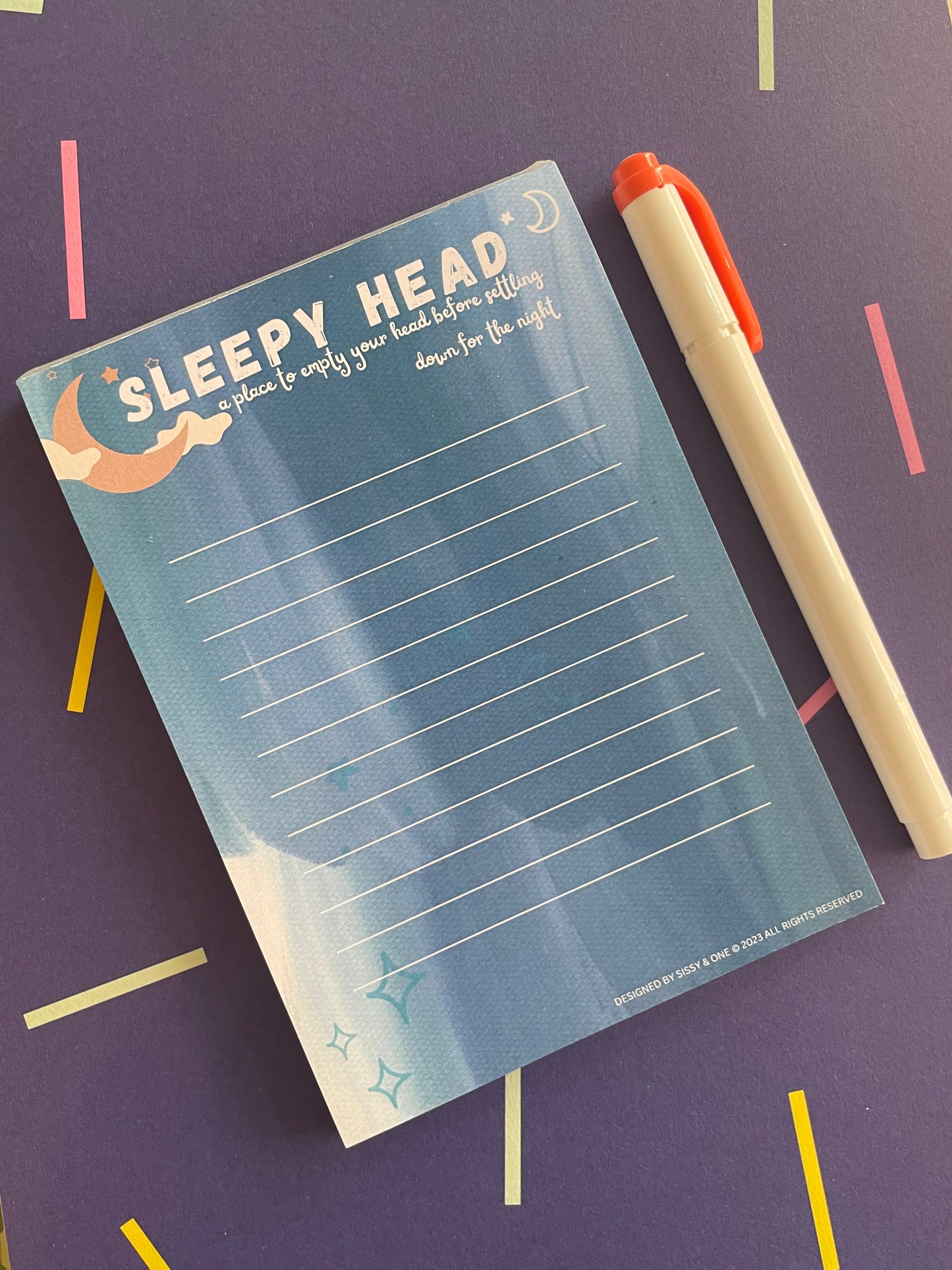 Sleepy Head - Notepad