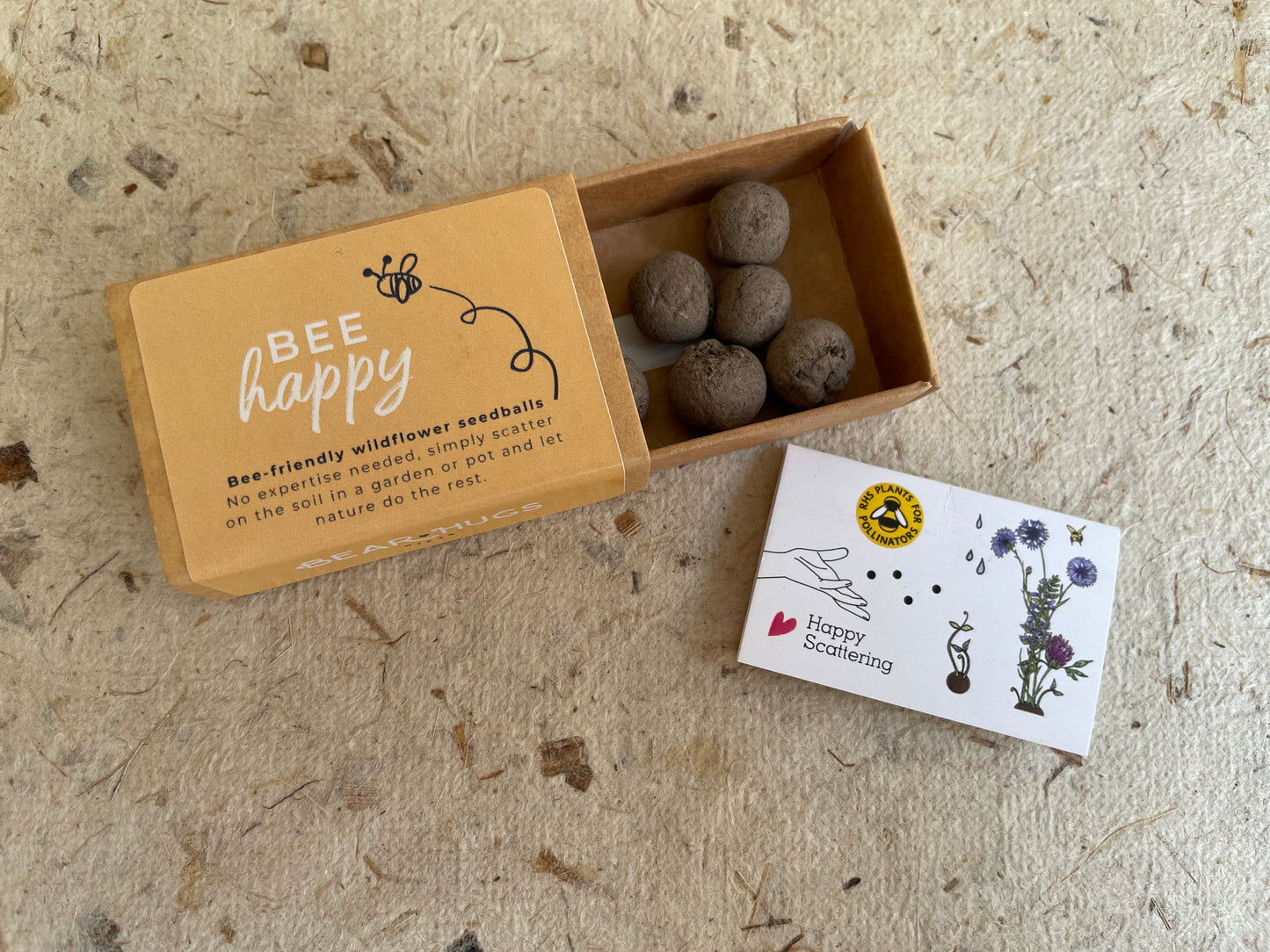 Bee Happy Wildflower Seed Balls