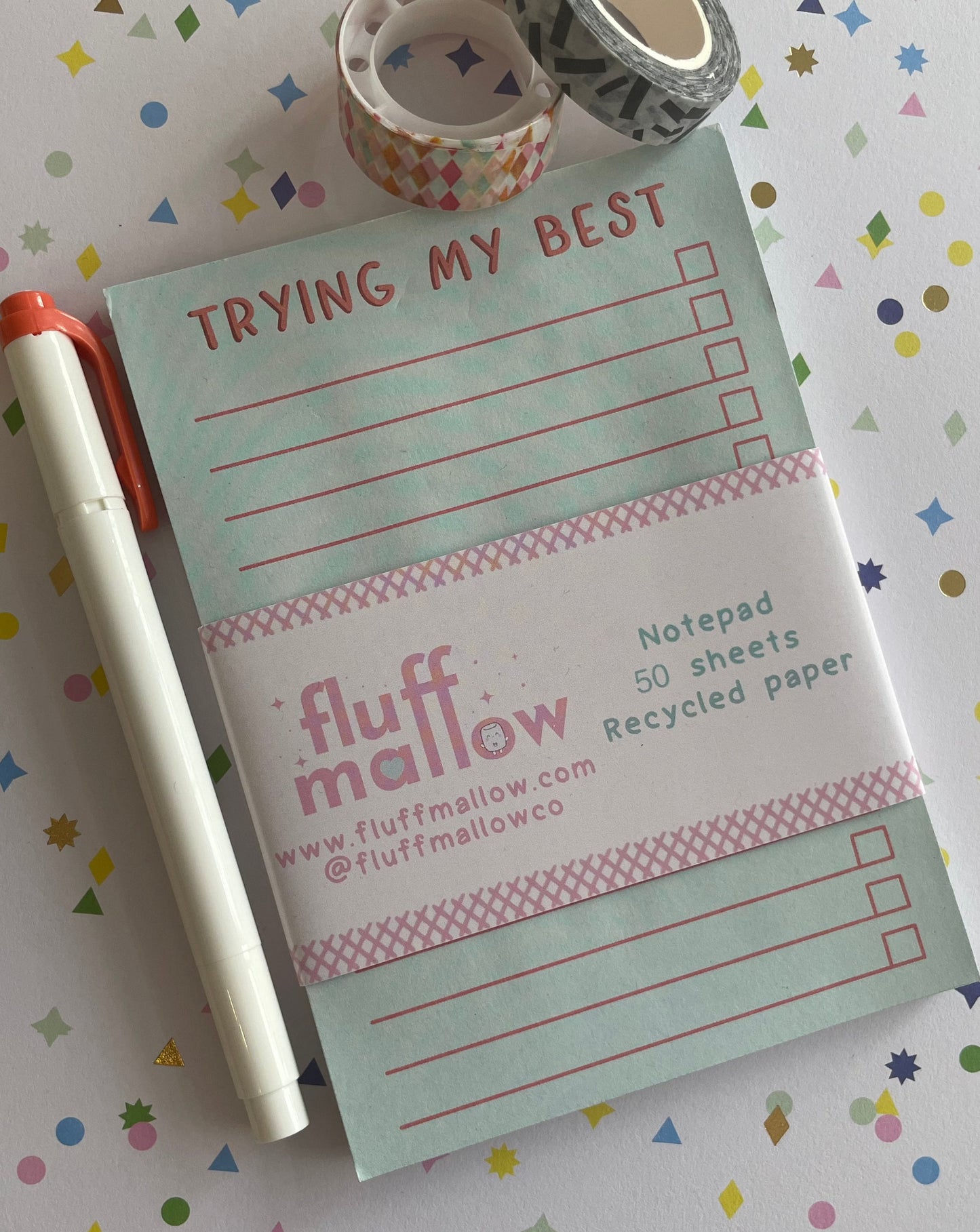 Trying my best - Notepad