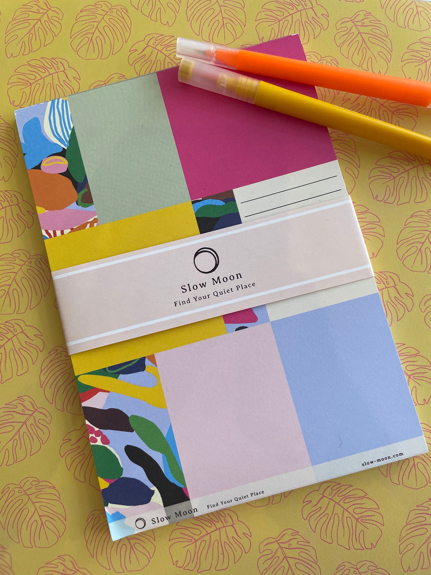 Colour Blocks - Notepad -A5