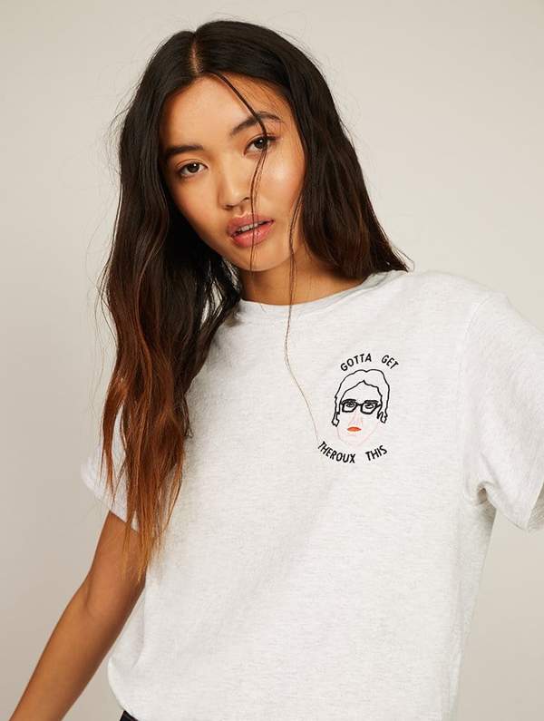 Gotta Get Theroux This Embroidered T-Shirt