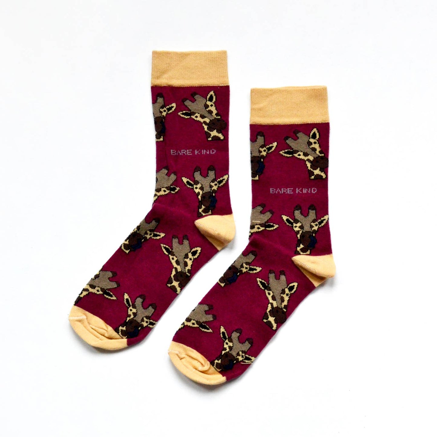 Bamboo Socks - Giraffes