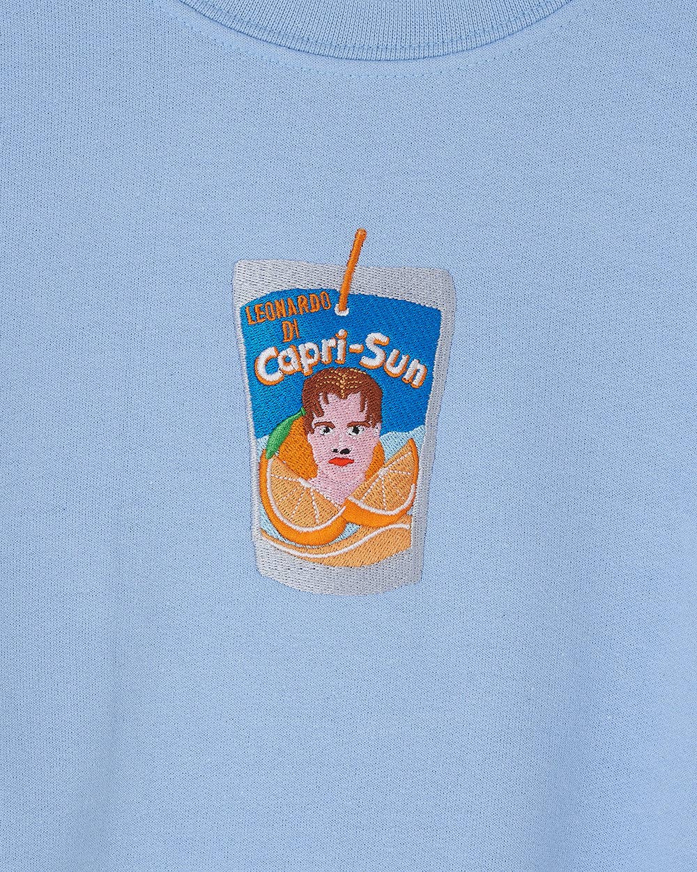 Leonardo DiCapriSun Embroidered T-Shirt