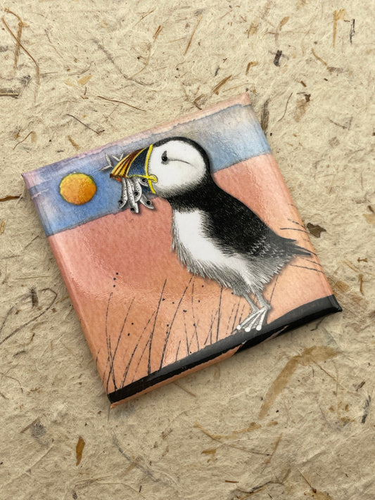 Catch of the Day Puffin Magnet
