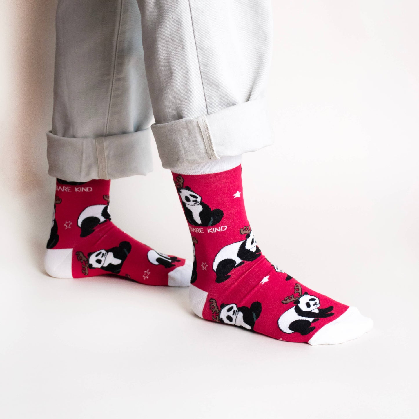 Bamboo Socks - Christmas Panda