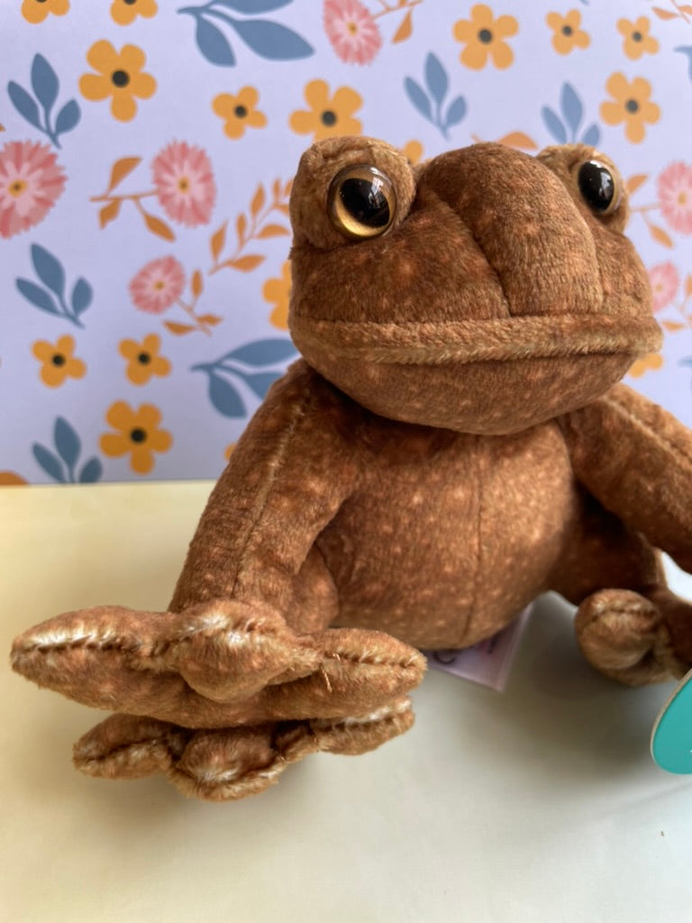 Toad Frog Toy Mini Stuffed Plush baby safe toy- 11cm