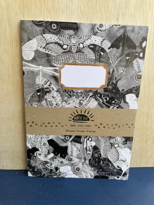 Archaeolepis Moth A5 Notebook