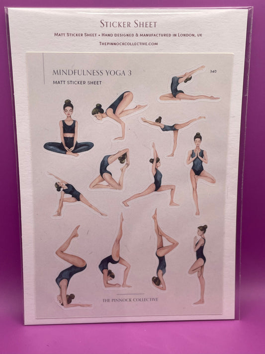 Mindfulness Yoga - Sticker Sheet