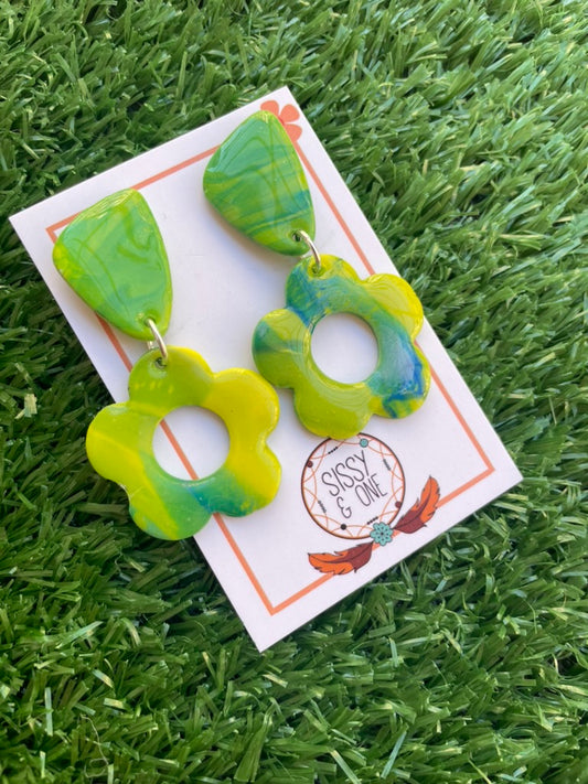 Groovy Baby Flower Earrings