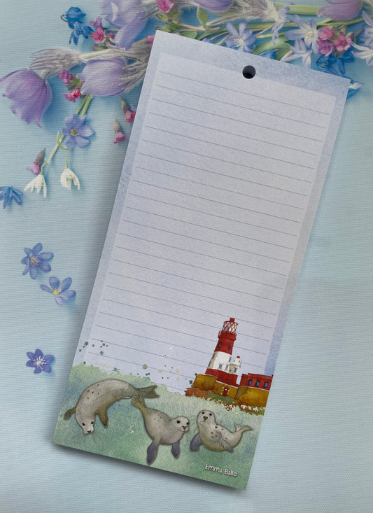 Swimming Seals List Pad